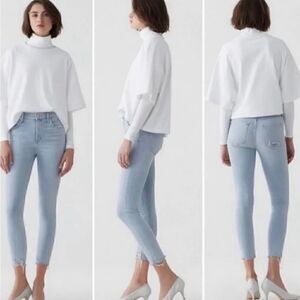 AGOLDE  Sophie cropped jeans